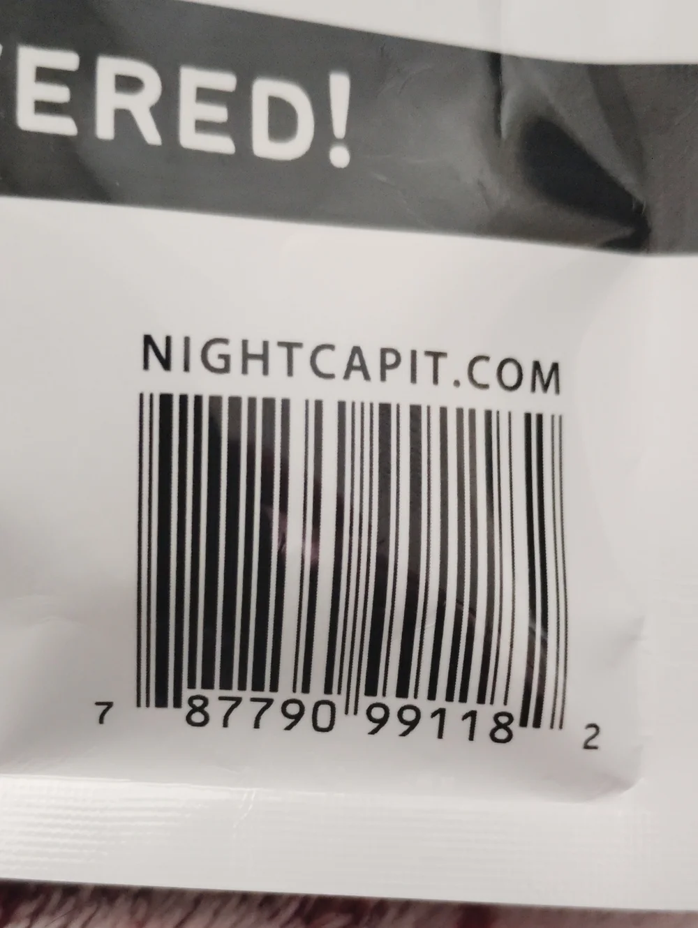 Nightcap Black Drink Spiking Prevention Scrunchie